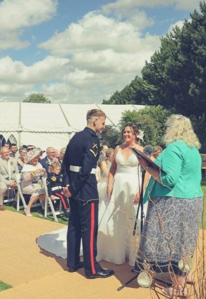 outdoor celebrant weddings at Hungarian Hall Estate Suffolk