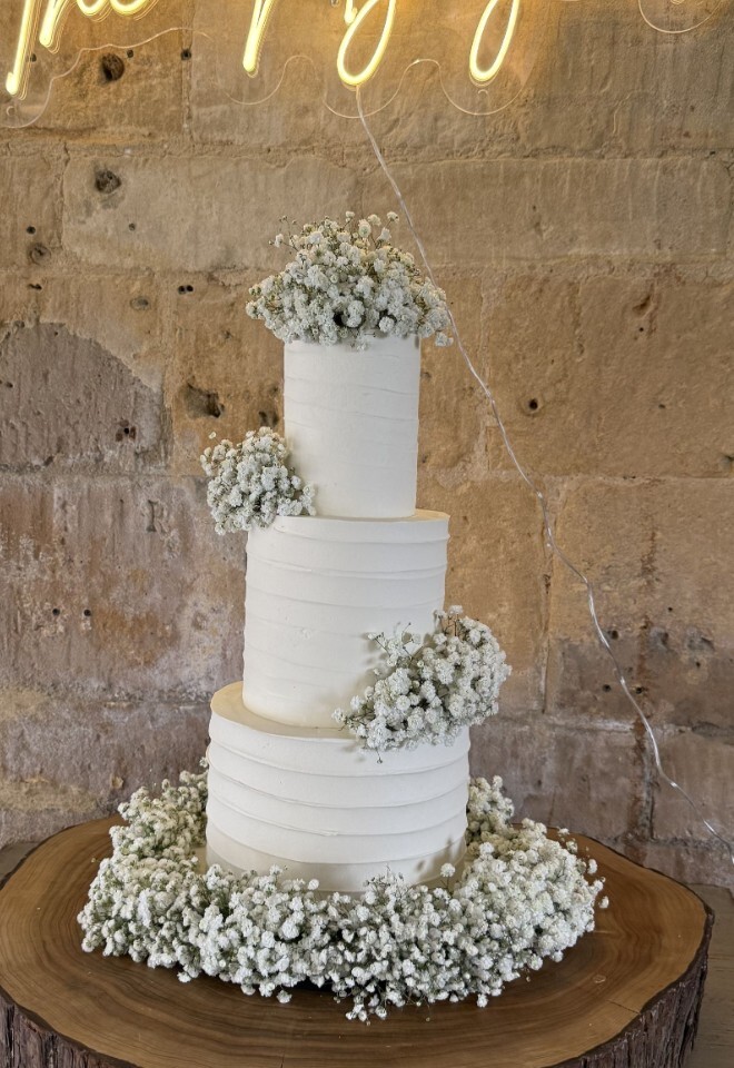 Gypsophila Cake Flowers Lapstone Barn Cotswold Blooms 
