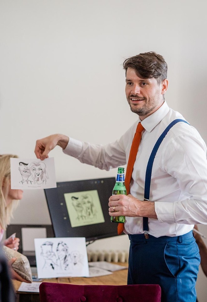 wedding artist entertainment