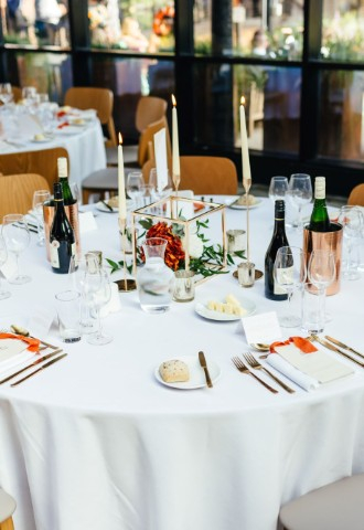 The Canopy - Dinner Set-up