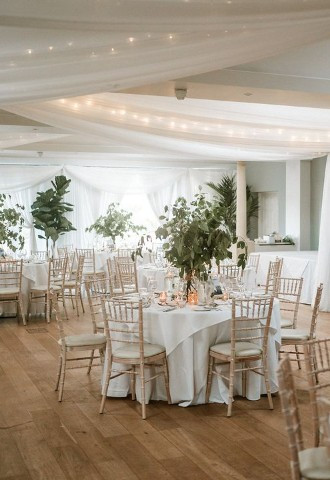 Hever Castle Wedding venue reception in Kent