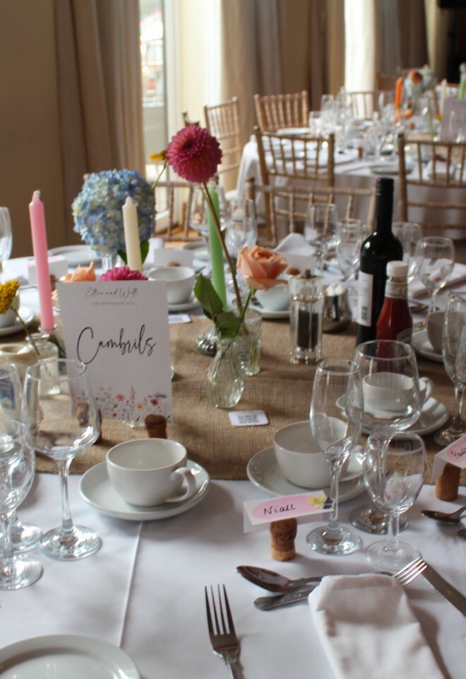 Rustic BBQ Wedding Breakfast