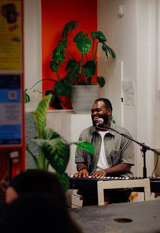 Album performance at common ground, Oxford - David Oriakhi