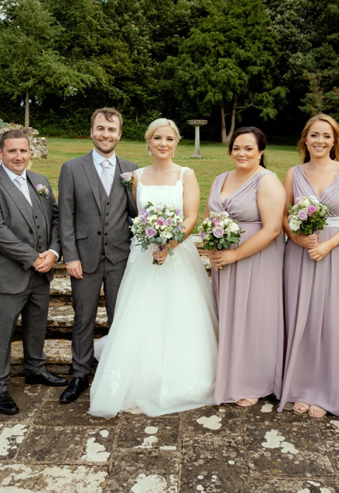 Frosted Fig Wedding Ties