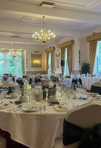 Wedding Breakfast Arrangement at The Craiglands Hotel in Ilkley