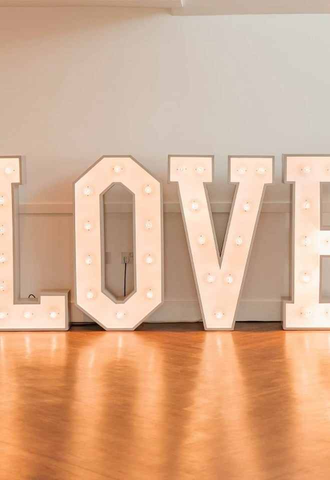 Love letters in the summer room