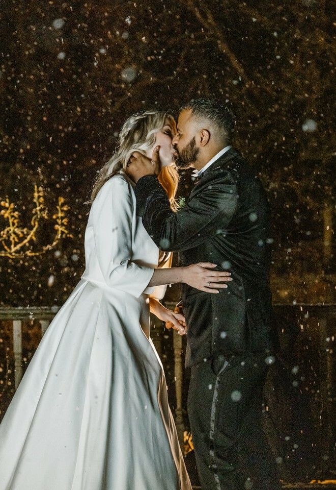 February Wedding in the Snow