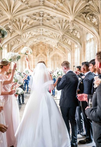 Oxford wedding Bodleian Library, Tom Wood Photography
