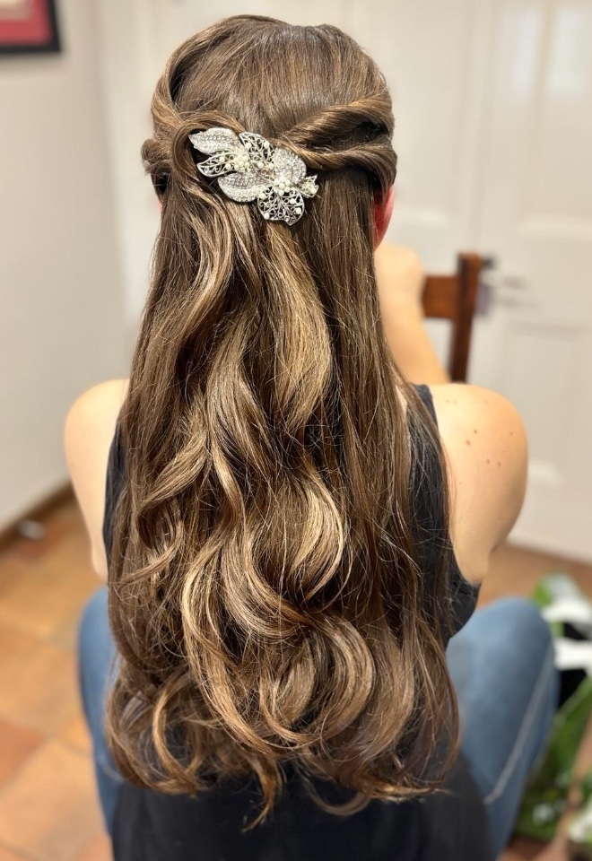 Bridesmaids hair
