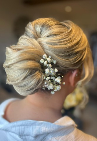 bridal up-do