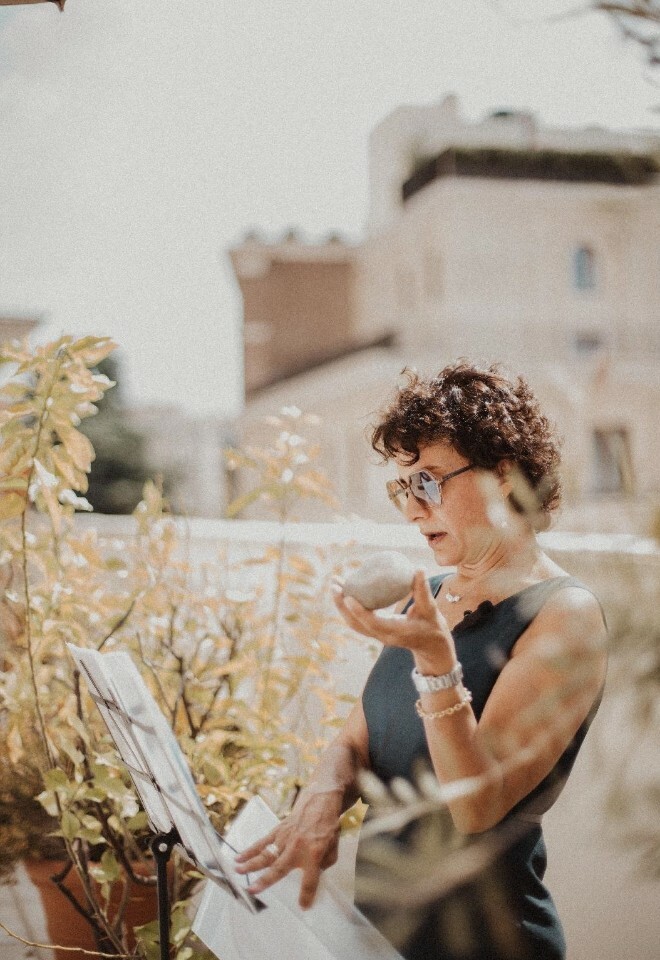 Oathstone ceremony for couple from California