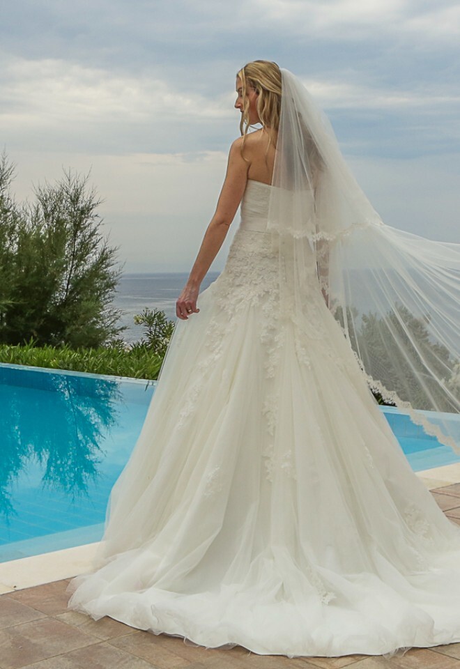 Villa Brio waterfront wedding venue in Kefalonia overlooking the Ionian Sea