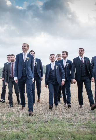 groomsmen Fitzleroi Barn