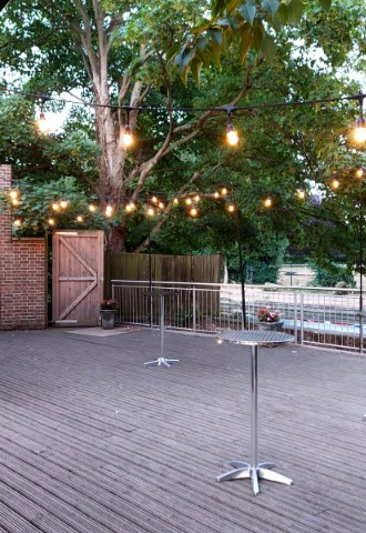 Private Terrace with river view