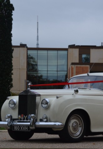 white rolls royce silver cloud hire