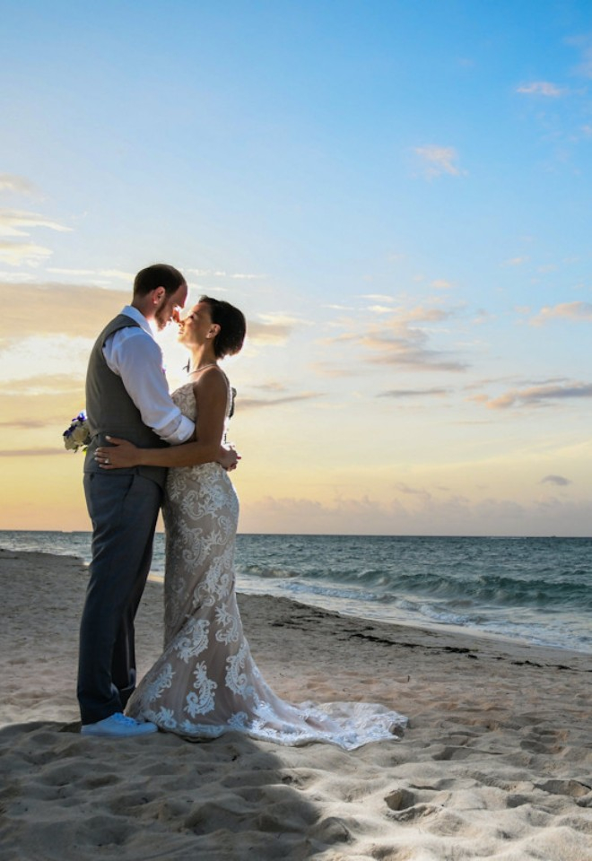Wedding Couple on the beach