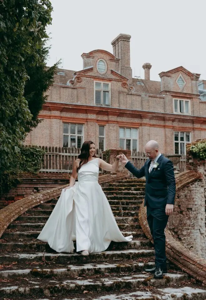 Italian Gardens at Broome Park Wedding Venue in Kent