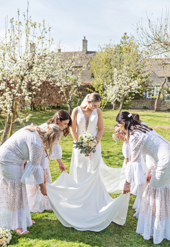 The Bridemaids at Worton Hall