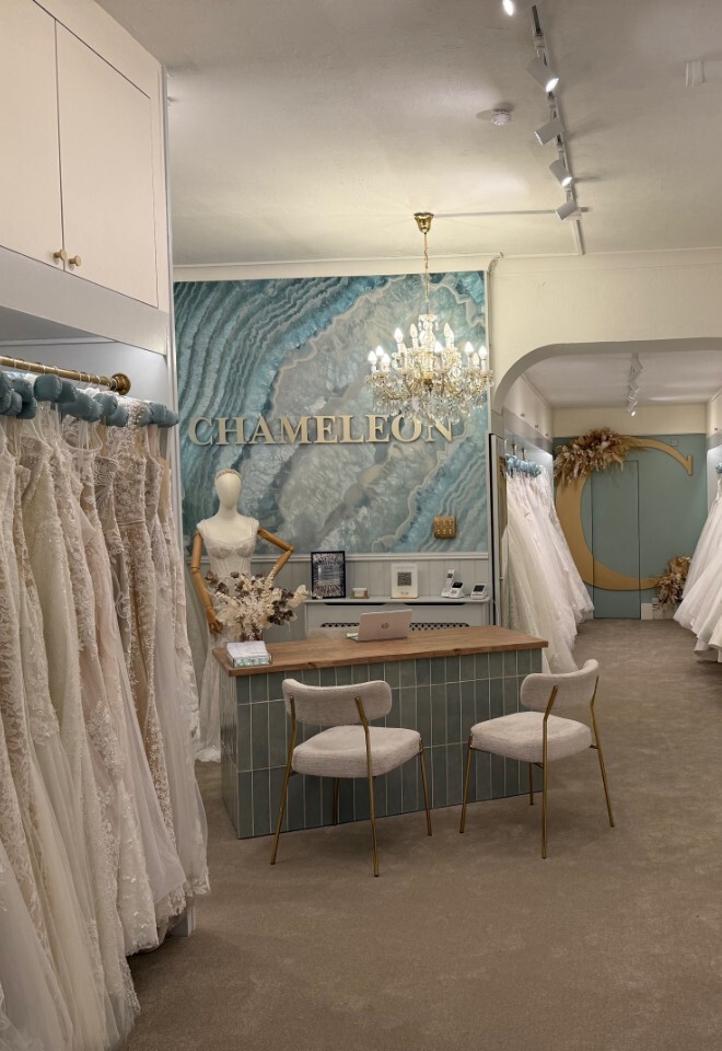 Chameleon Bride show room