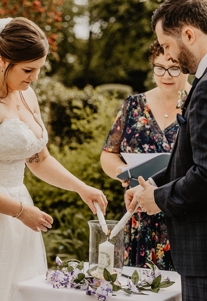 unity candle wedding ceremony 