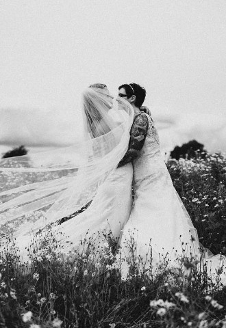 Same sex weddings at Crockwell Farm Barn LGBTQ friendly