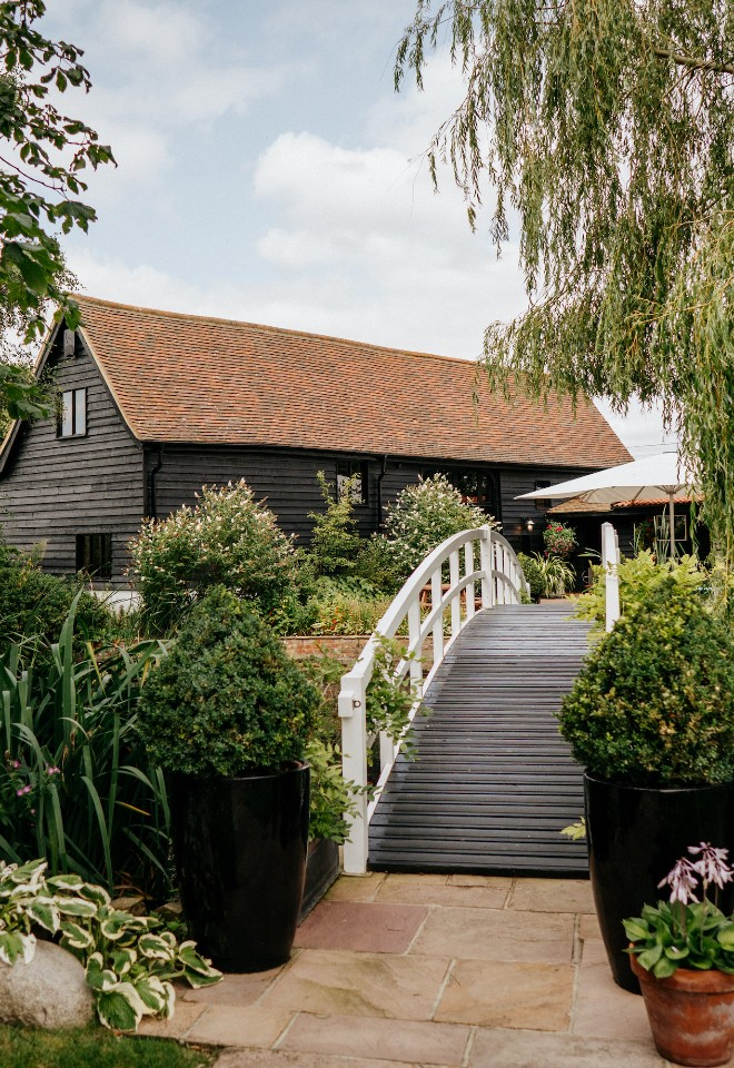 Barn and grounds at High House Weddings in Essex