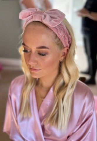 Beauty With Inn Northamptonshire wedding Hair and Make-up