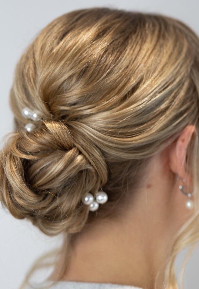 Bridal bun
