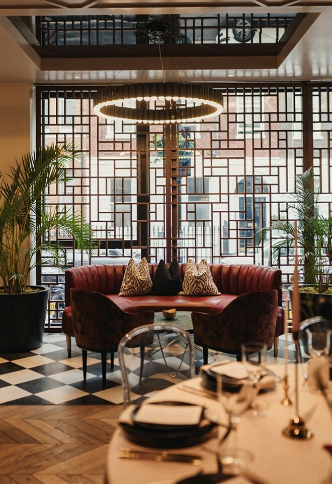 Wedding Breakfast at The Marylebone Hotel