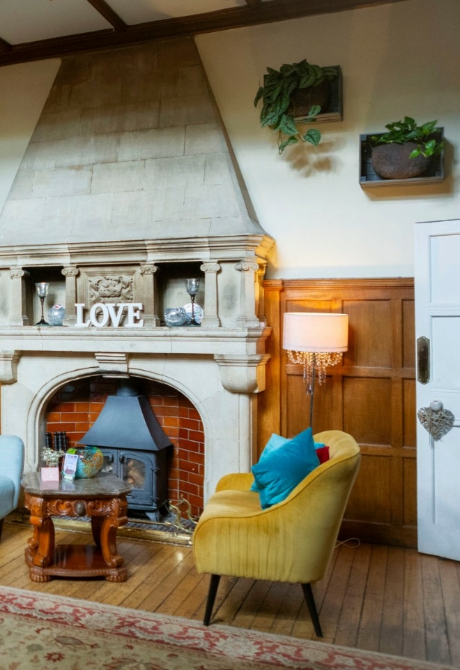 Berwick Lodge reception area 1890 Victorian mansion