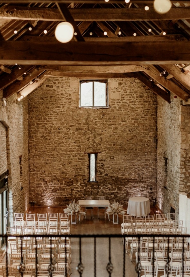 Rustic Barn Wedding Ceremony