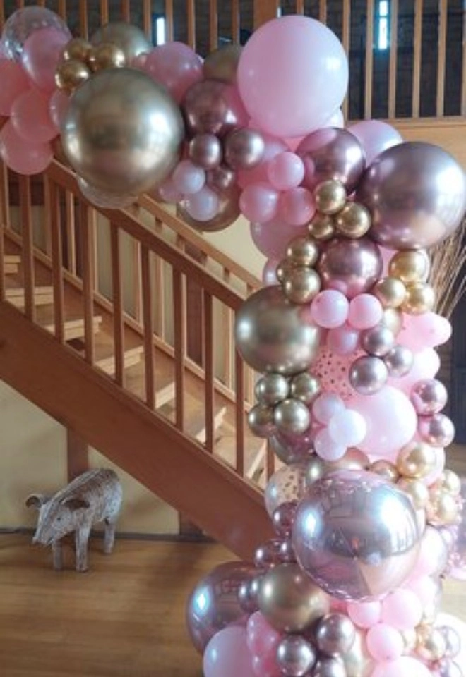 Organic Demi Balloon Arch 