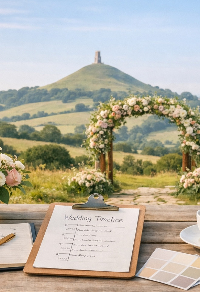 Outdoor wedding planning