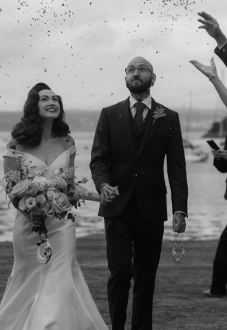Wedding celebrations at Shieldaig Lodge