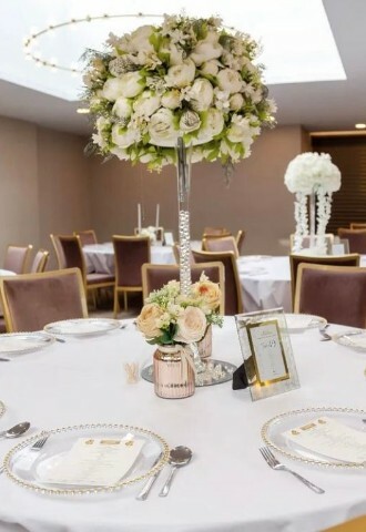 Large hotel wedding venue, London Gatwick Worth West Sussex