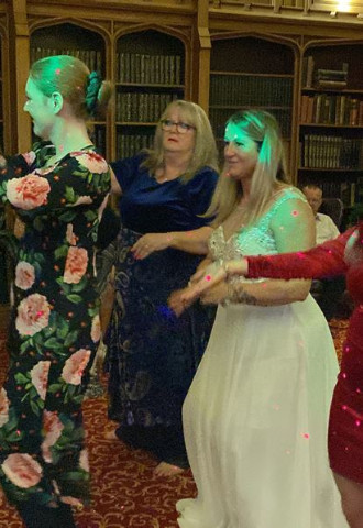 wedding dalhousie castle Scotland mobile sounds disco