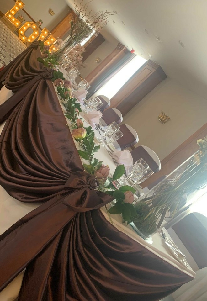 Top Table Wedding Breakfast