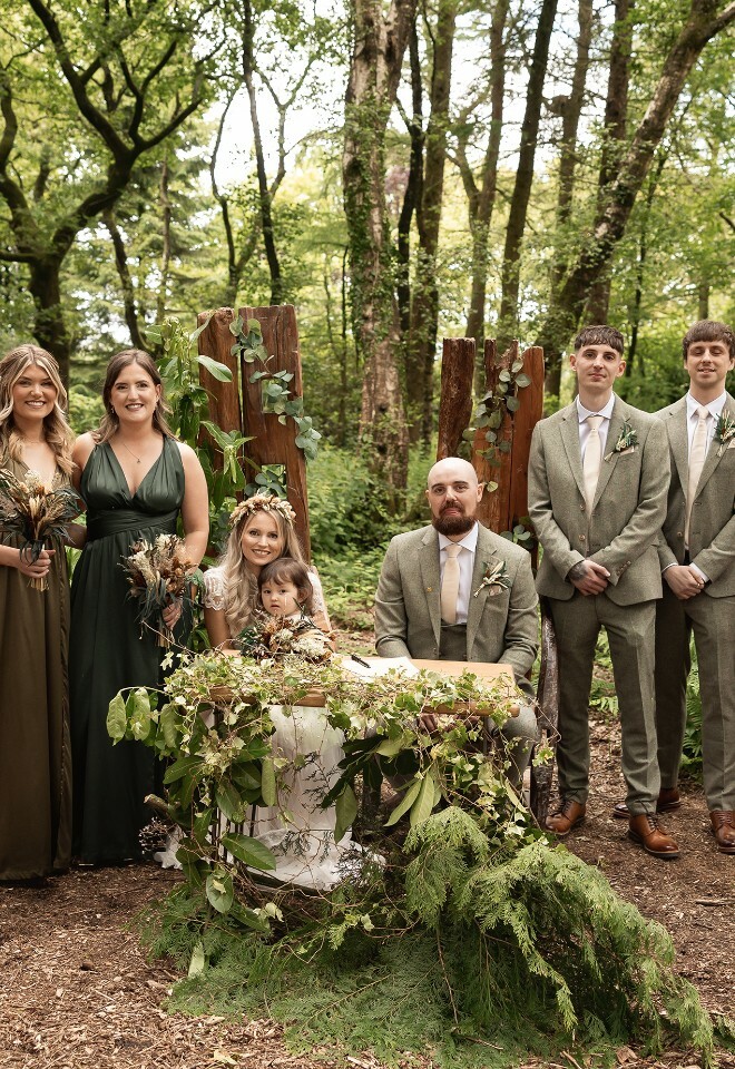 Holly & Will - The Enchanted Woodland - A June Wedding