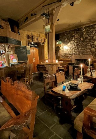 Cosy Climbers bar at Glen Clova Hotel