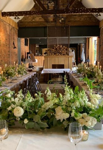 White Hart Facing Log Store