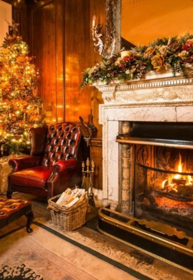 cosy christmas wedding