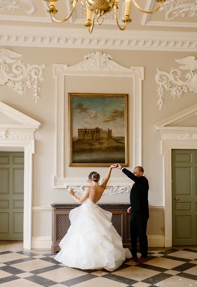 Couple in The Great Hall