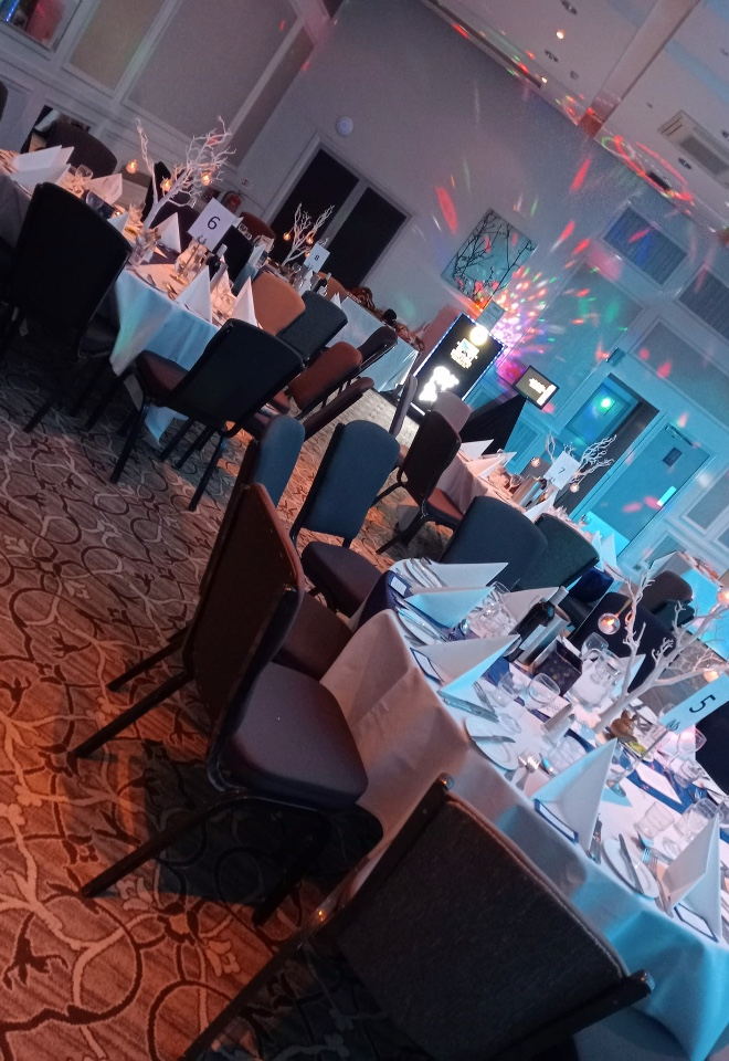 Room Set up - Charity Ball