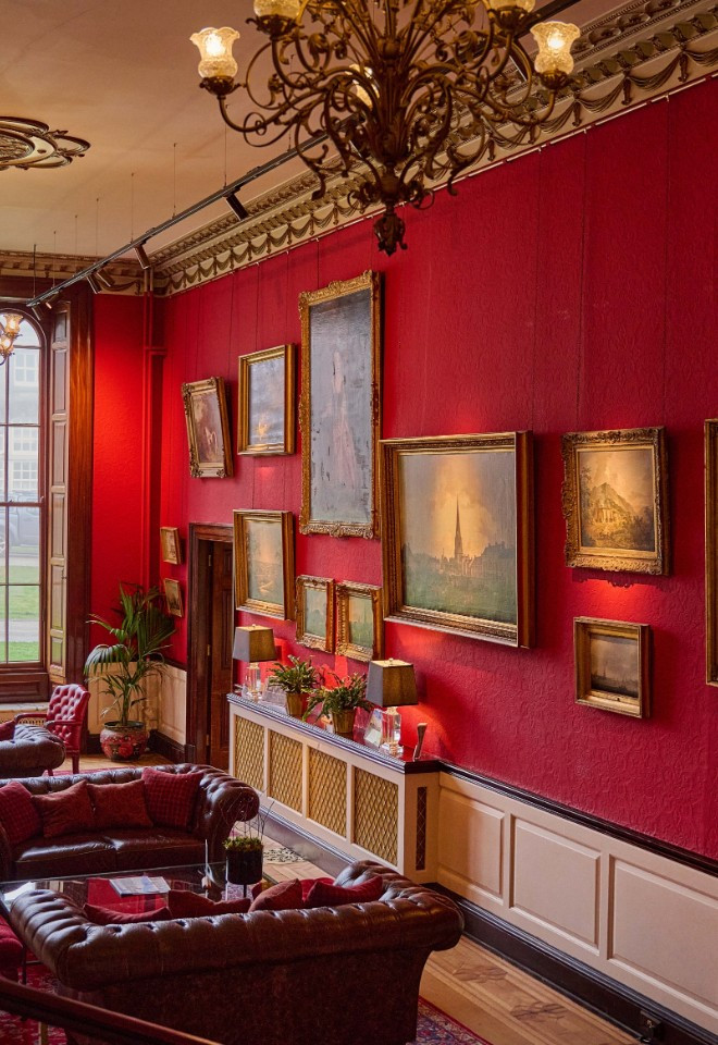 Lower Hall at Swinton Park Hotel