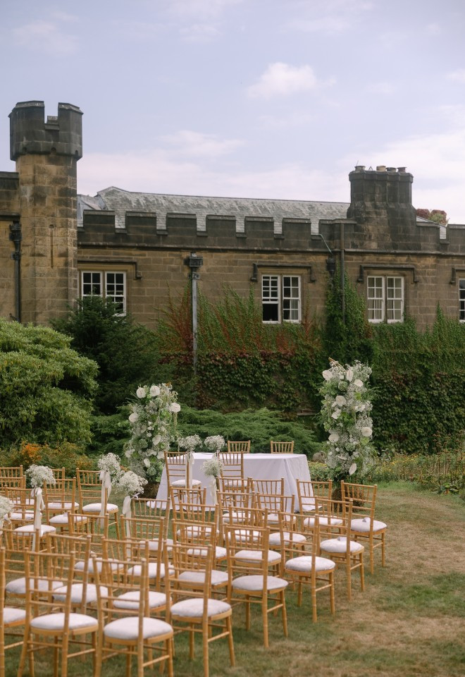 Outdoor Ceremony Set Up