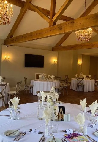 Tredegar Arms Hotel wedding reception, South Wales