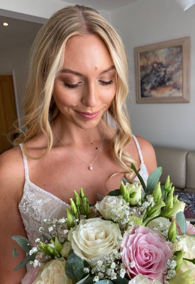 Summer bridal makeup