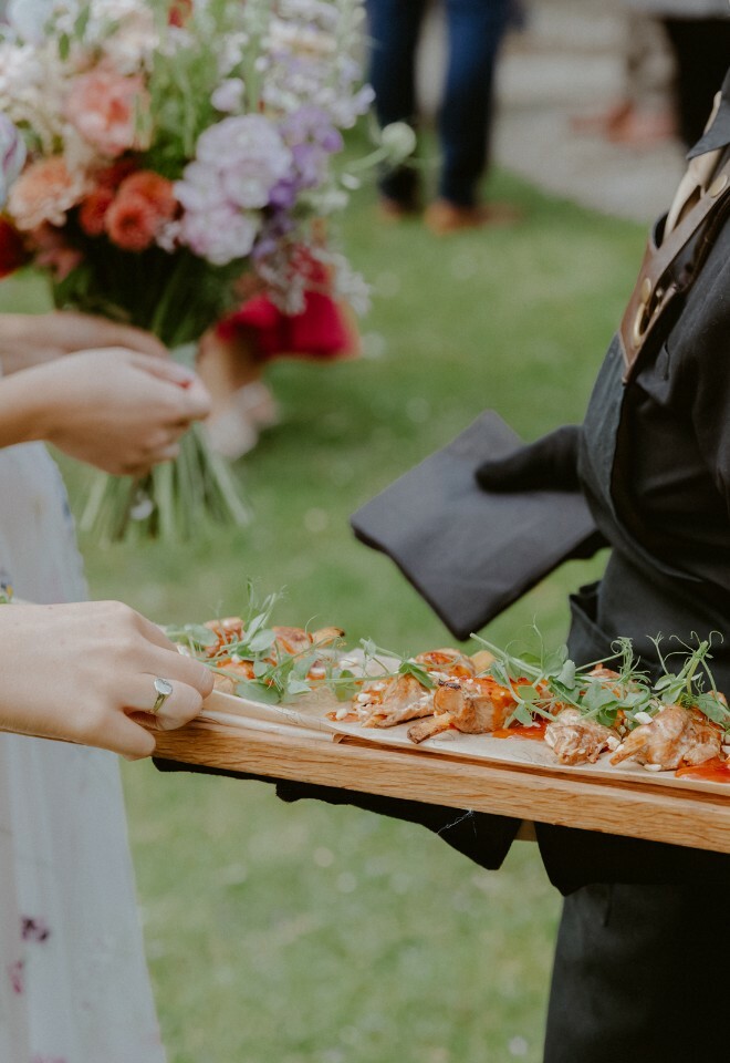 Amy & Sam - A beautiful outdoors ceremony in May