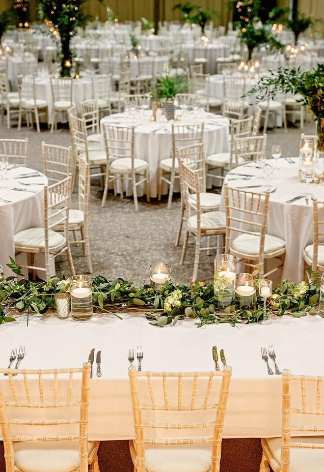 Tenants Hall Reception Meal Set Up