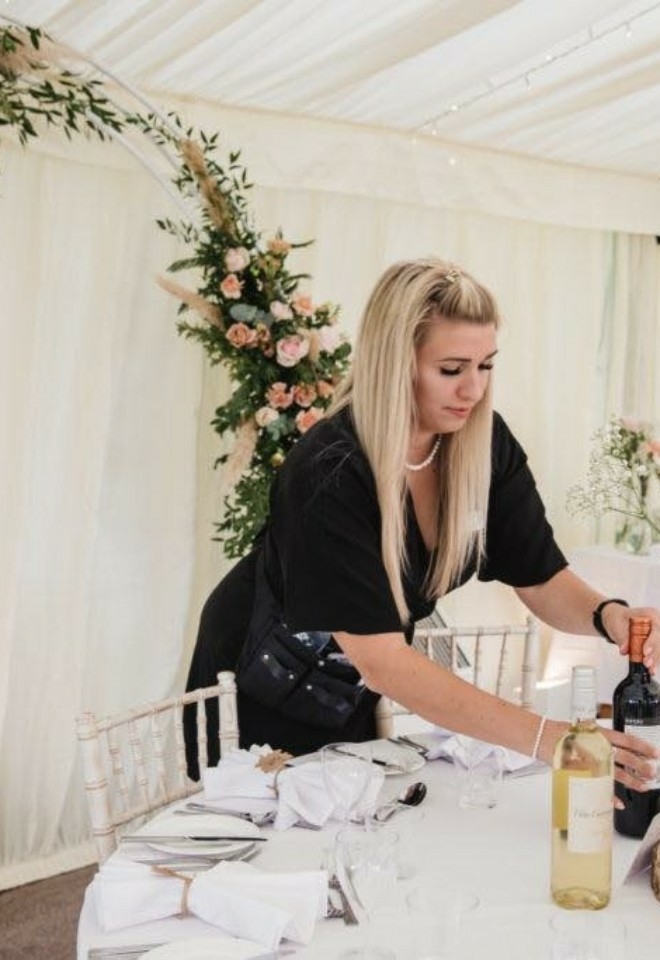 Stacey Page Weddings - Home Marquee Wedding